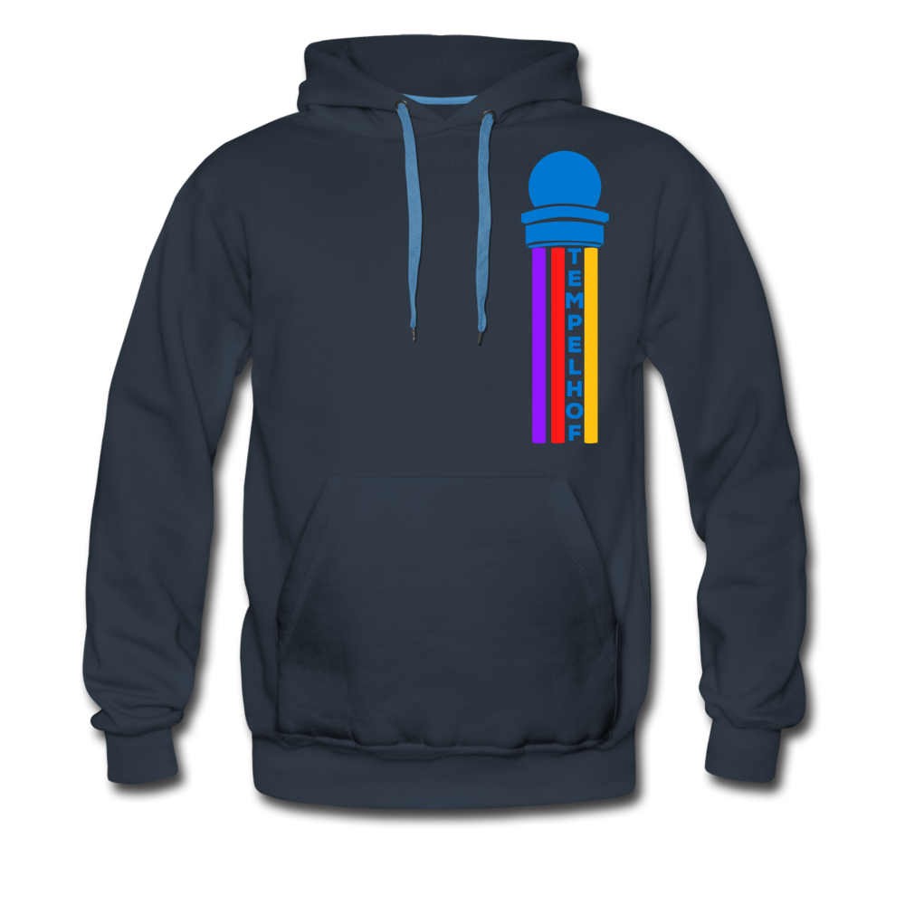 Tempelhof Radarturm - Männer Premium Hoodie - Navy