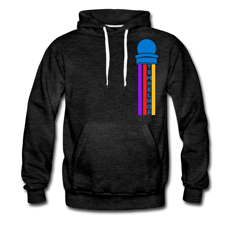 Tempelhof Radarturm - Männer Premium Hoodie - Anthrazit