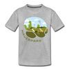 Mauerpark - Kinder Premium T-Shirt - Grau meliert