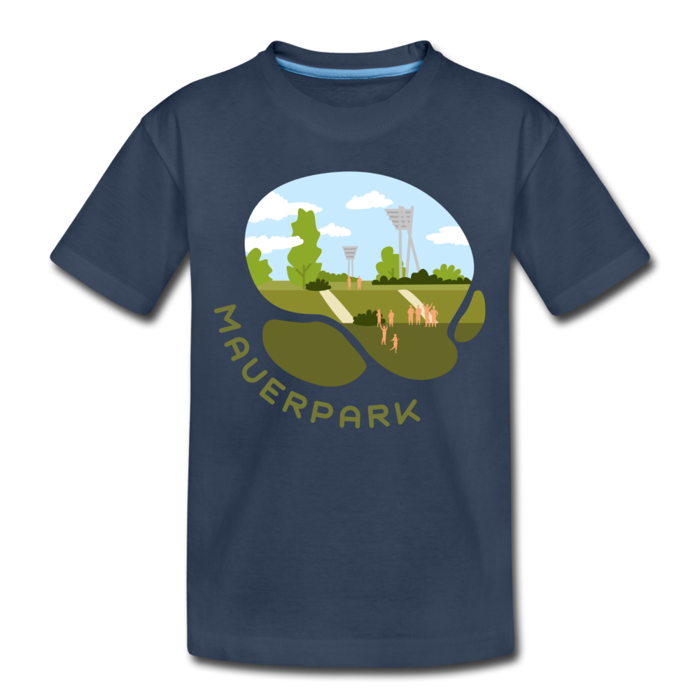 Mauerpark - Kinder Premium T-Shirt - Navy
