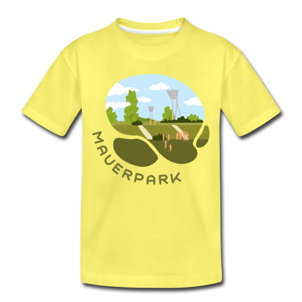 Mauerpark - Kinder Premium T-Shirt - Gelb