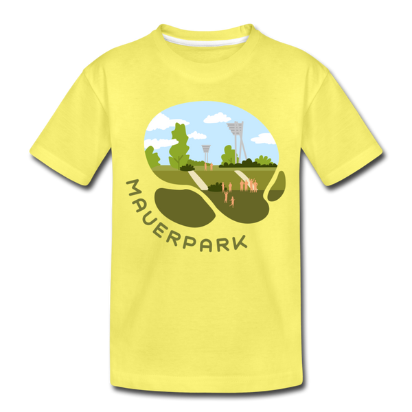 Mauerpark - Kinder Premium T-Shirt - Gelb