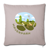 Mauerpark - Sofakissenbezug (45 x 45 cm) - helles Taupe