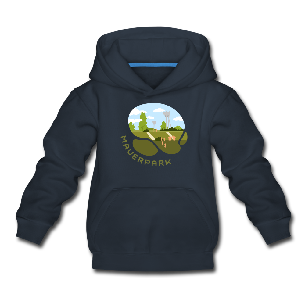 Mauerpark - Kinder Premium Hoodie - Navy