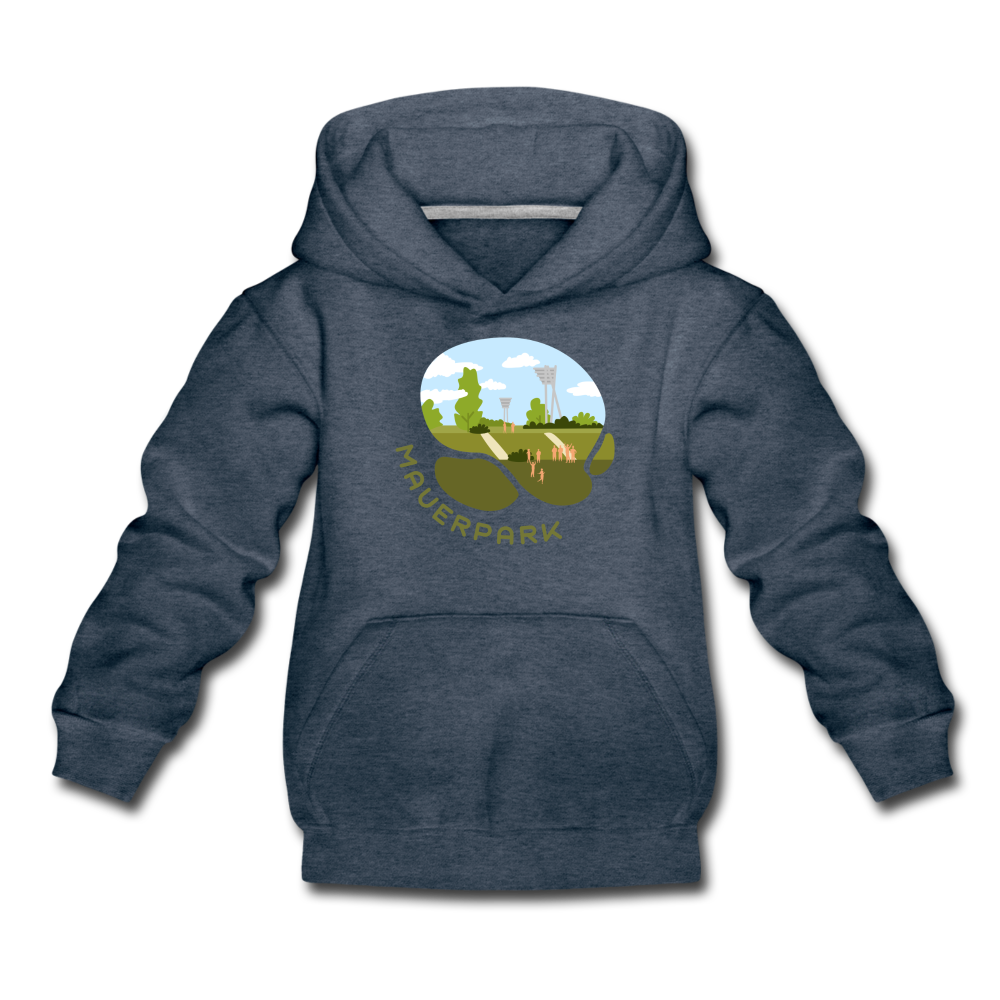 Mauerpark - Kinder Premium Hoodie - Jeansblau