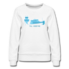 Tegel TXL keep me - Frauen Premium Sweatshirt - Weiß