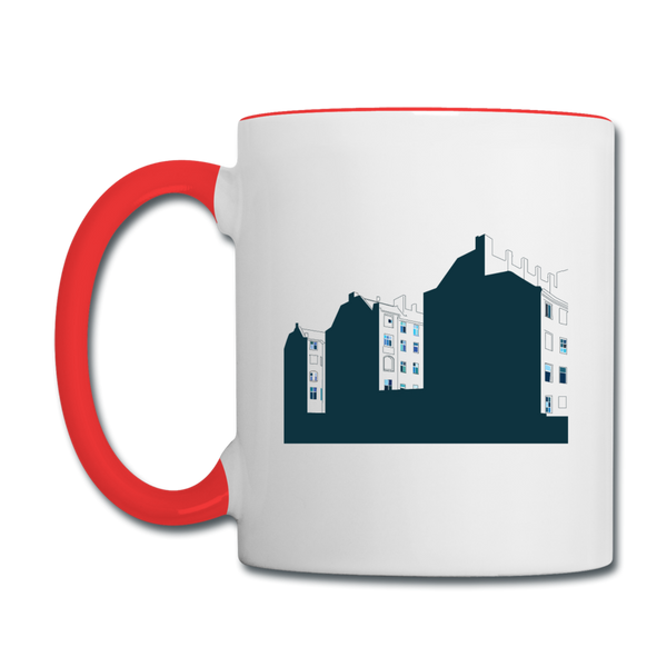 Sonnenburger Straße - Tasse zweifarbig