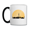 Berliner Skyline - Tasse zweifarbig