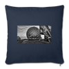 Teufelsberg im Bild - Sofakissen mit Füllung (45 x 45 cm) - Navy