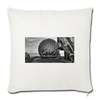Teufelsberg im Bild - Sofakissen mit Füllung (45 x 45 cm) - Naturweiß