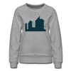 Sonnenburger Straße - Frauen Premium Sweatshirt - Grau meliert