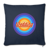 Wedding Retro - Sofakissenbezug (45 x 45 cm) - Navy