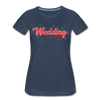 Wedding Berlin - Frauen Premium T-Shirt - Navy