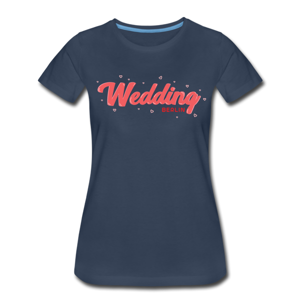 Wedding Berlin - Frauen Premium T-Shirt - Navy