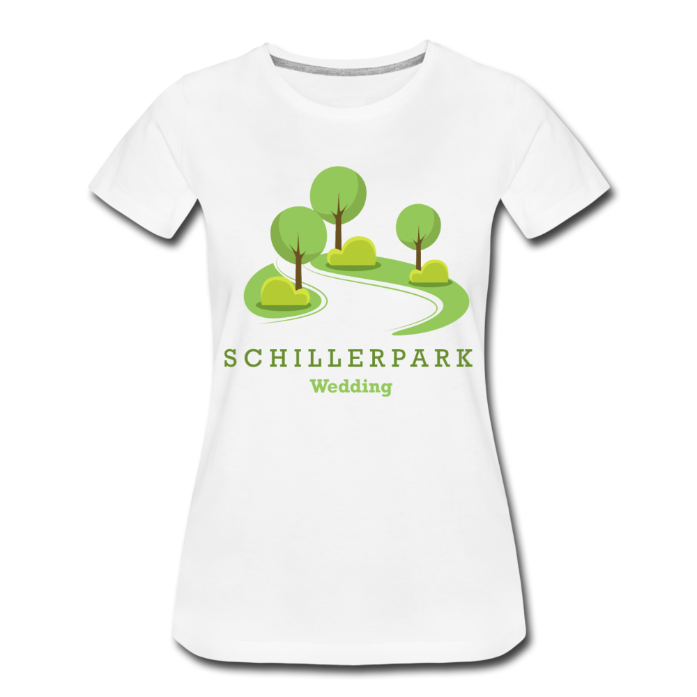 Schillerpark - Frauen Premium T-Shirt - Weiß