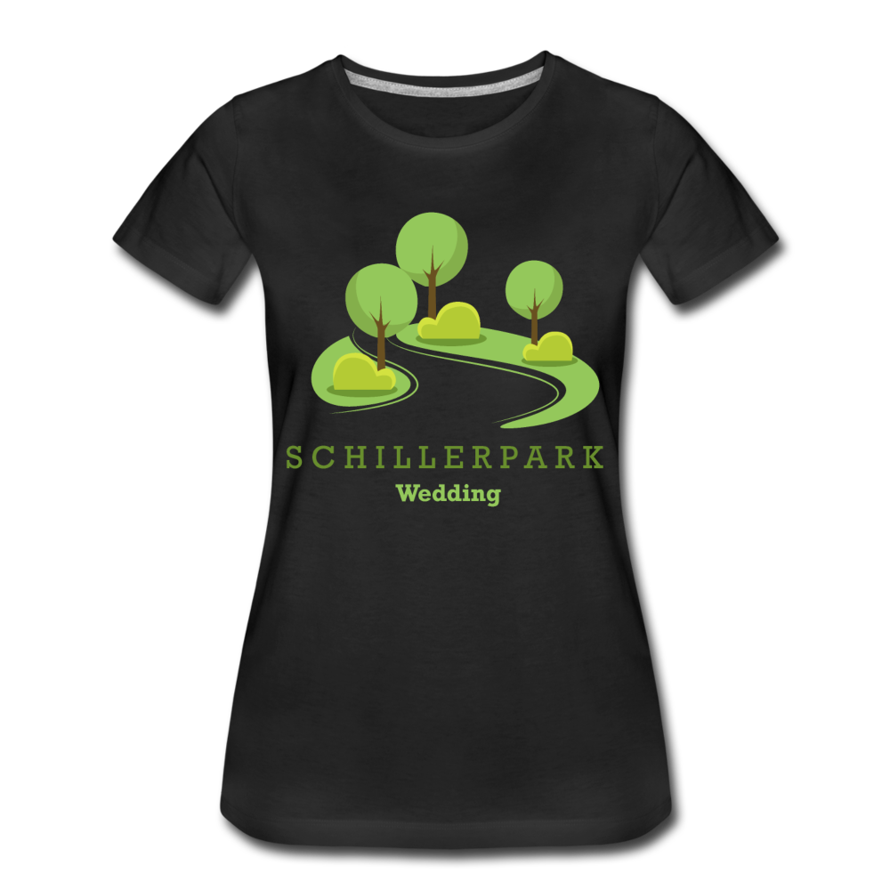 Schillerpark - Frauen Premium T-Shirt - Schwarz