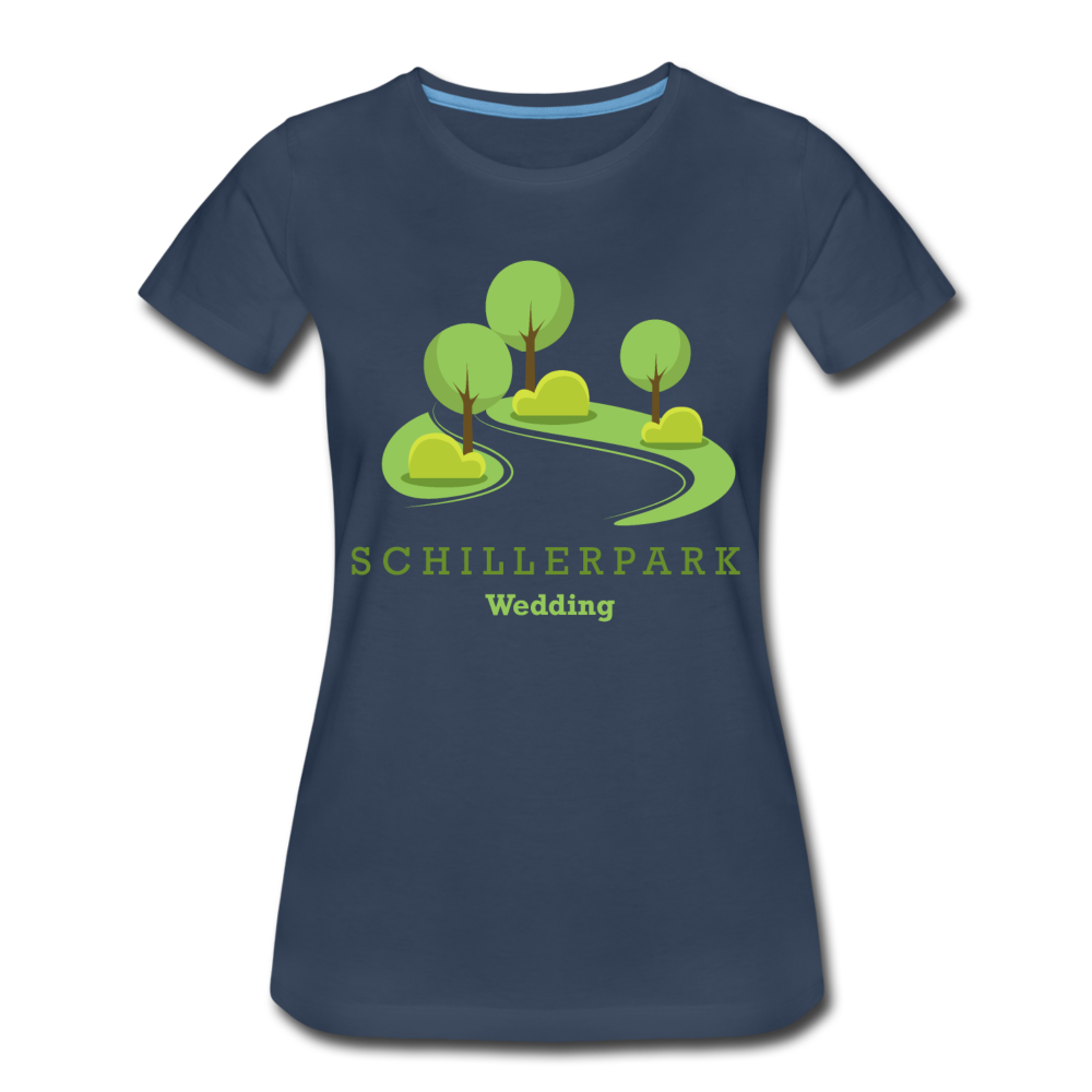 Schillerpark - Frauen Premium T-Shirt - Navy