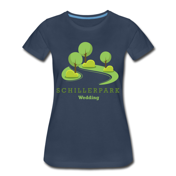 Schillerpark - Frauen Premium T-Shirt - Navy