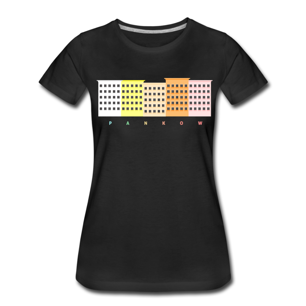 Wohnraum Pankow - Frauen Premium T-Shirt - Schwarz