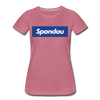 Spandau blau - Frauen Premium T-Shirt - Malve
