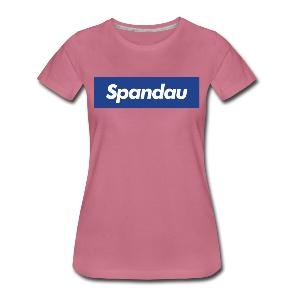 Spandau blau - Frauen Premium T-Shirt - Malve