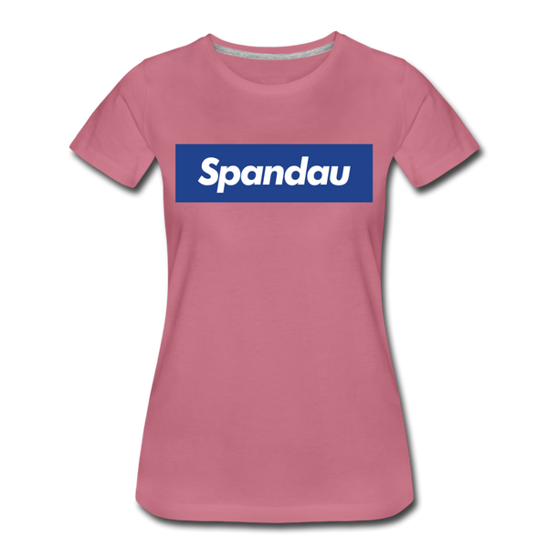 Spandau blau - Frauen Premium T-Shirt - Malve