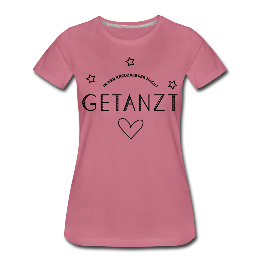 Getanzt in der Kreuzberger Nacht - Frauen Premium T-Shirt - Malve