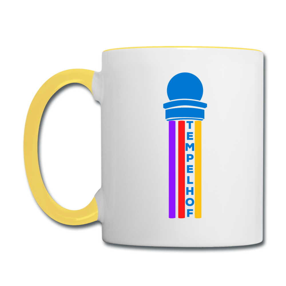 Tempelhof Radarturm - Tasse zweifarbig