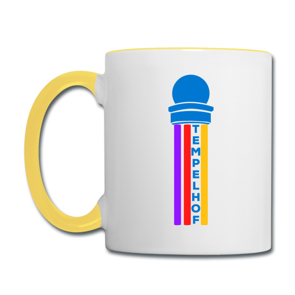 Tempelhof Radarturm - Tasse zweifarbig