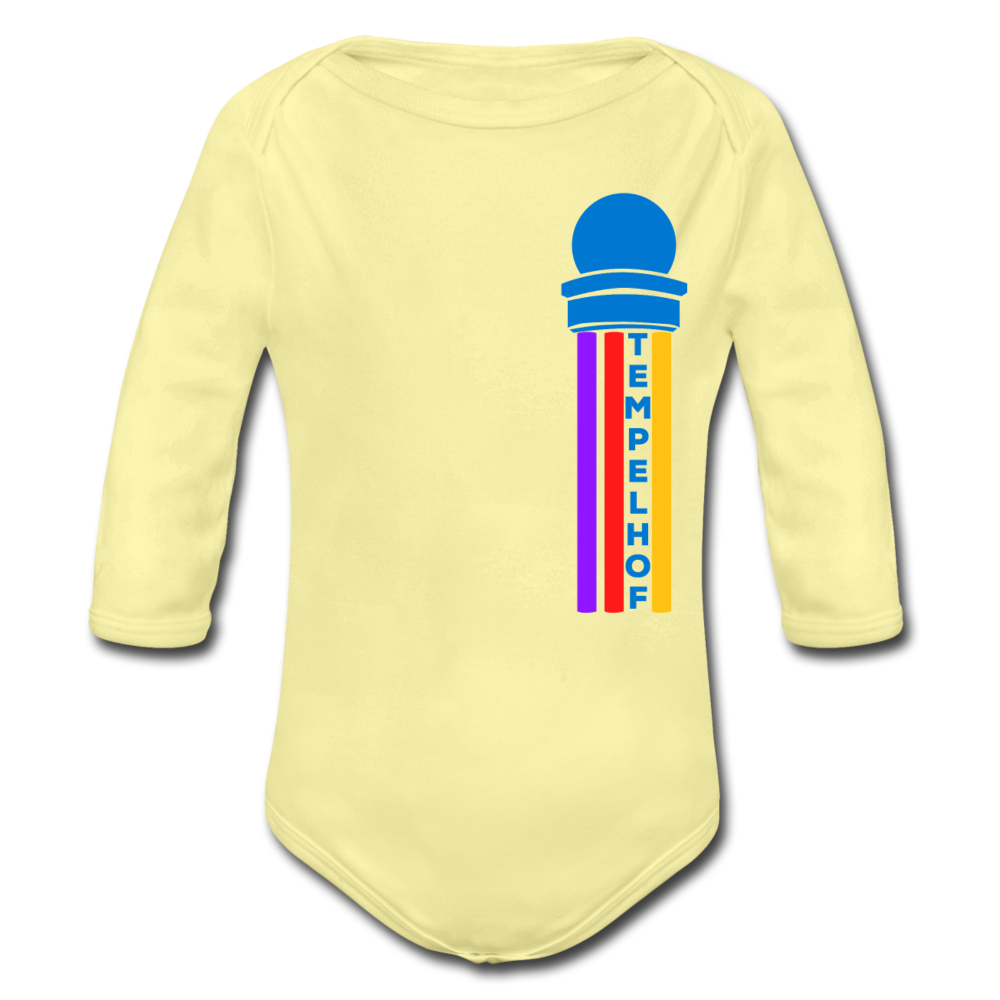 Tempelhof Radarturm - Bio-Langarmbody - Hellgelb