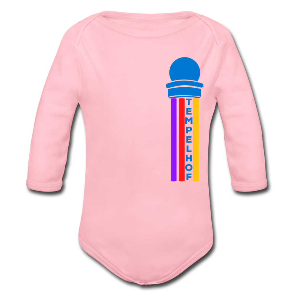 Tempelhof Radarturm - Bio-Langarmbody - Hellrosa