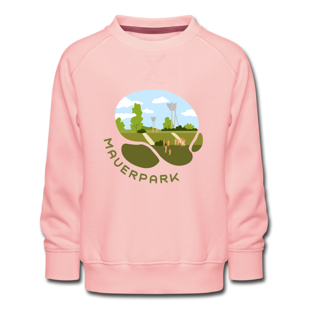 Mauerpark - Kinder Premium Sweatshirt - Kristallrosa