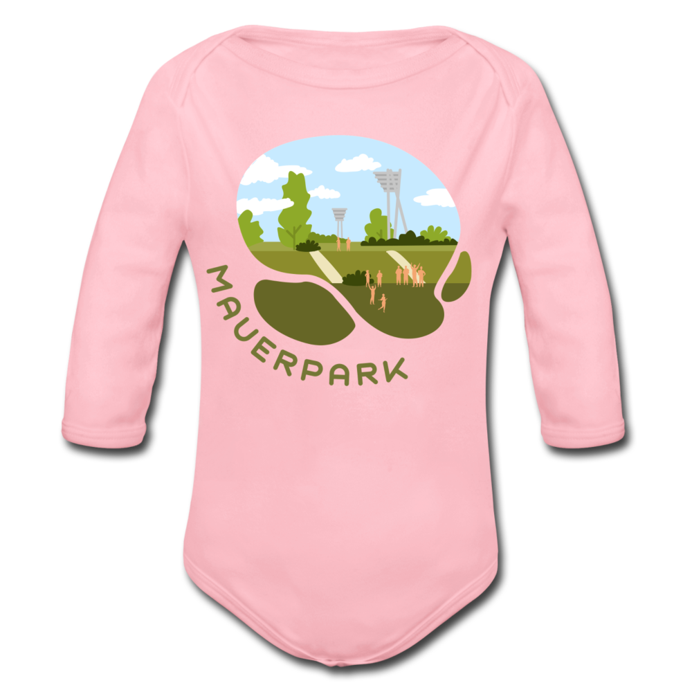 Mauerpark - Bio-Langarmbody - Hellrosa