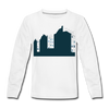 Sonnenburger Straße - Kinder Langarmshirt - Weiß
