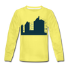 Sonnenburger Straße - Kinder Langarmshirt - Gelb
