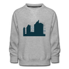 Sonnenburger Straße - Kinder Premium Sweatshirt - Grau meliert