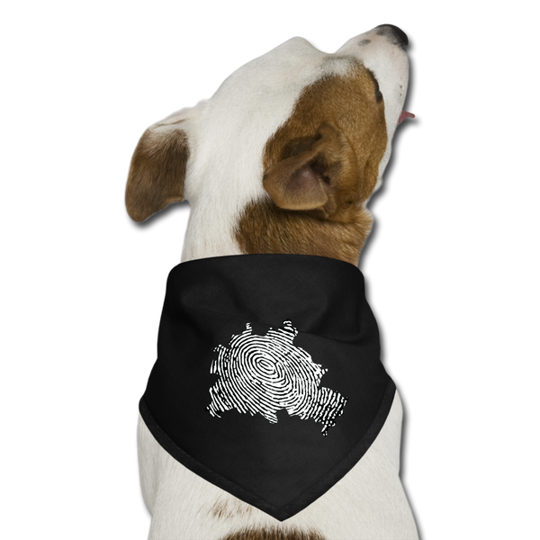 Berliner Finger - Hunde-Bandana - Schwarz