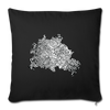 Berliner Finger - Sofakissen mit Füllung (45 x 45 cm) - Schwarz