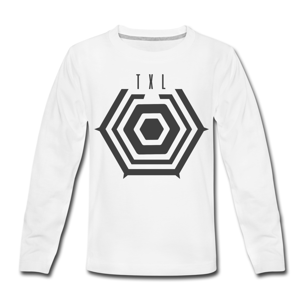 Tegel TXL keep me - Kinder Langarmshirt - Weiß
