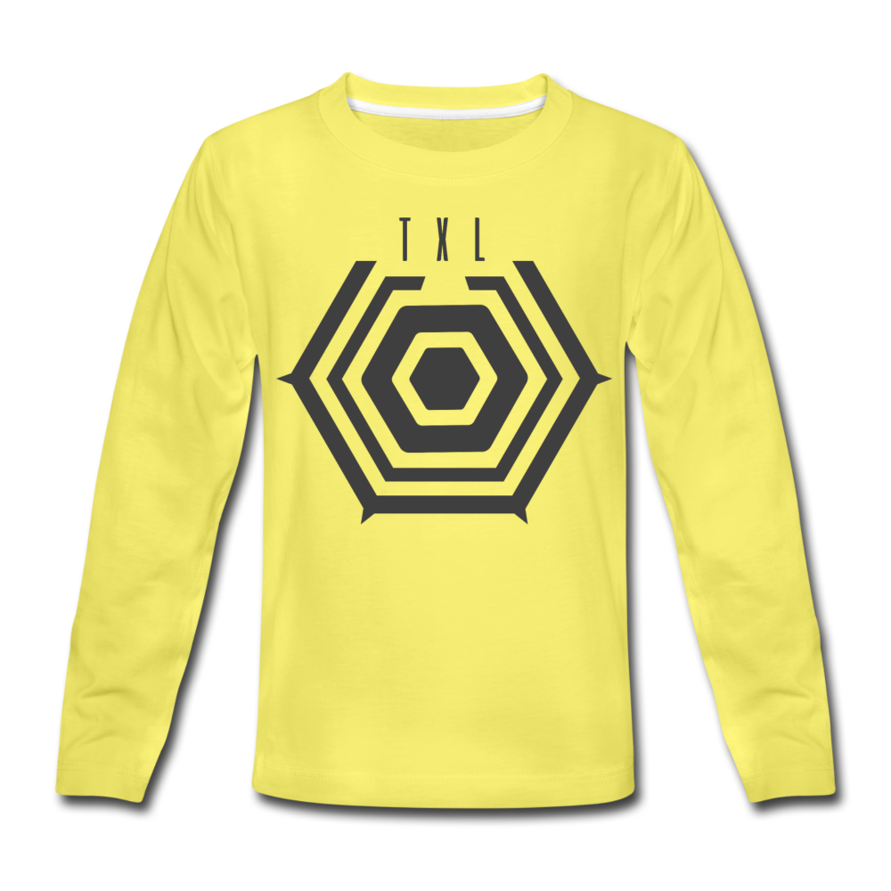 Tegel TXL keep me - Kinder Langarmshirt - Gelb