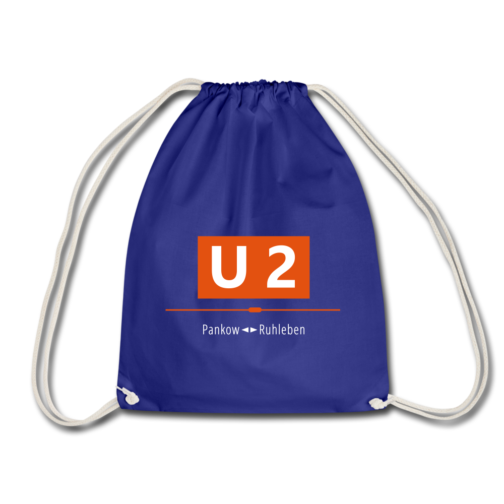 U2 Berlin - Turnbeutel - Königsblau