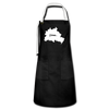Heimat Berlin - Kontrastschürze - Schwarz/Weiß