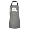 Heimat Berlin - Kontrastschürze - Anthrazit/Schwarz