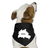 Heimat Berlin - Hunde-Bandana - Schwarz
