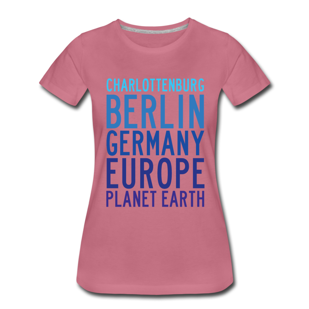 Charlottenburg - Earth - Frauen Premium T-Shirt - Malve