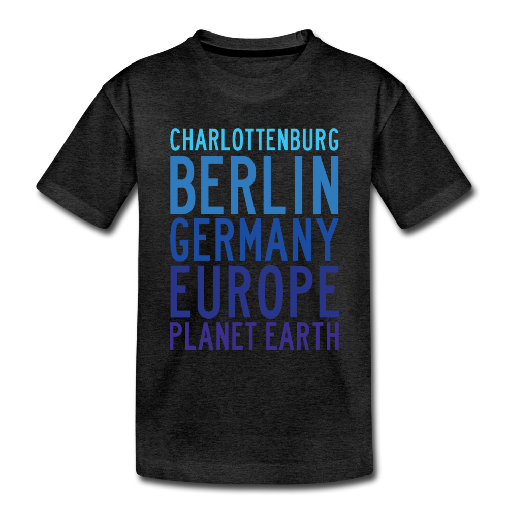 Charlottenburg - Earth - Kinder Premium T-Shirt - Anthrazit