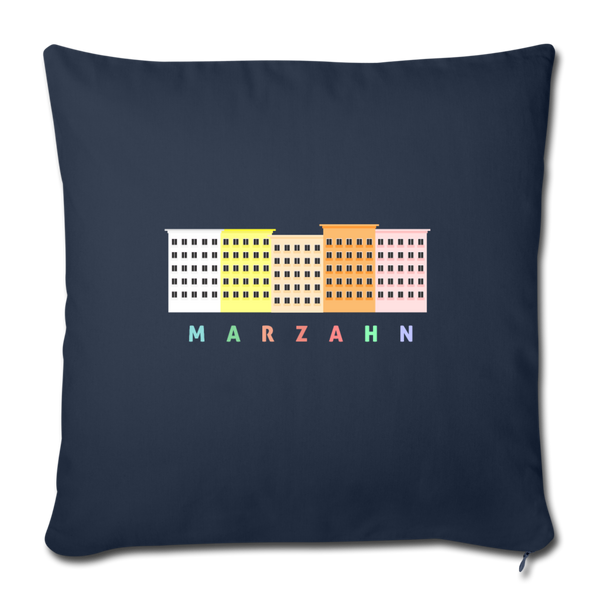 Marzahn - Sofakissen mit Füllung (45 x 45 cm) - Navy