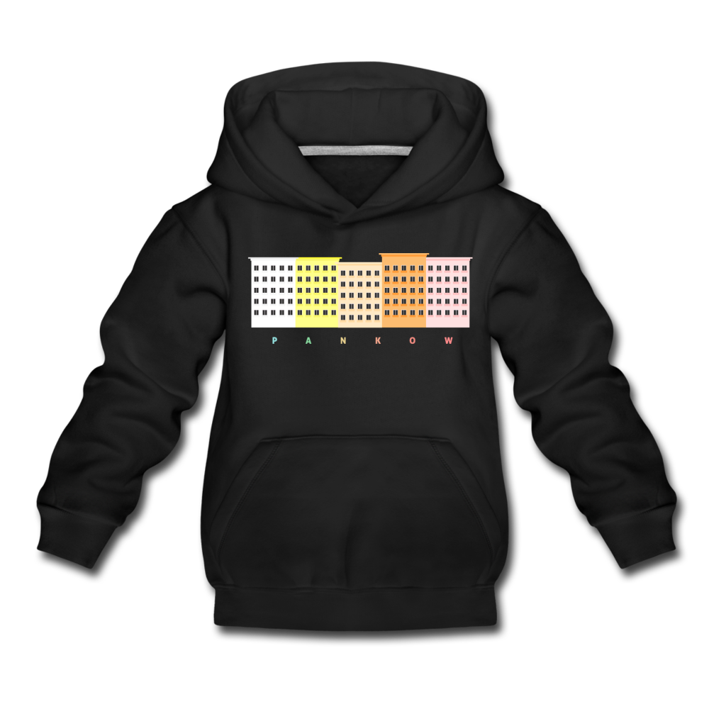 Wohnraum Pankow - Kinder Premium Hoodie - Schwarz