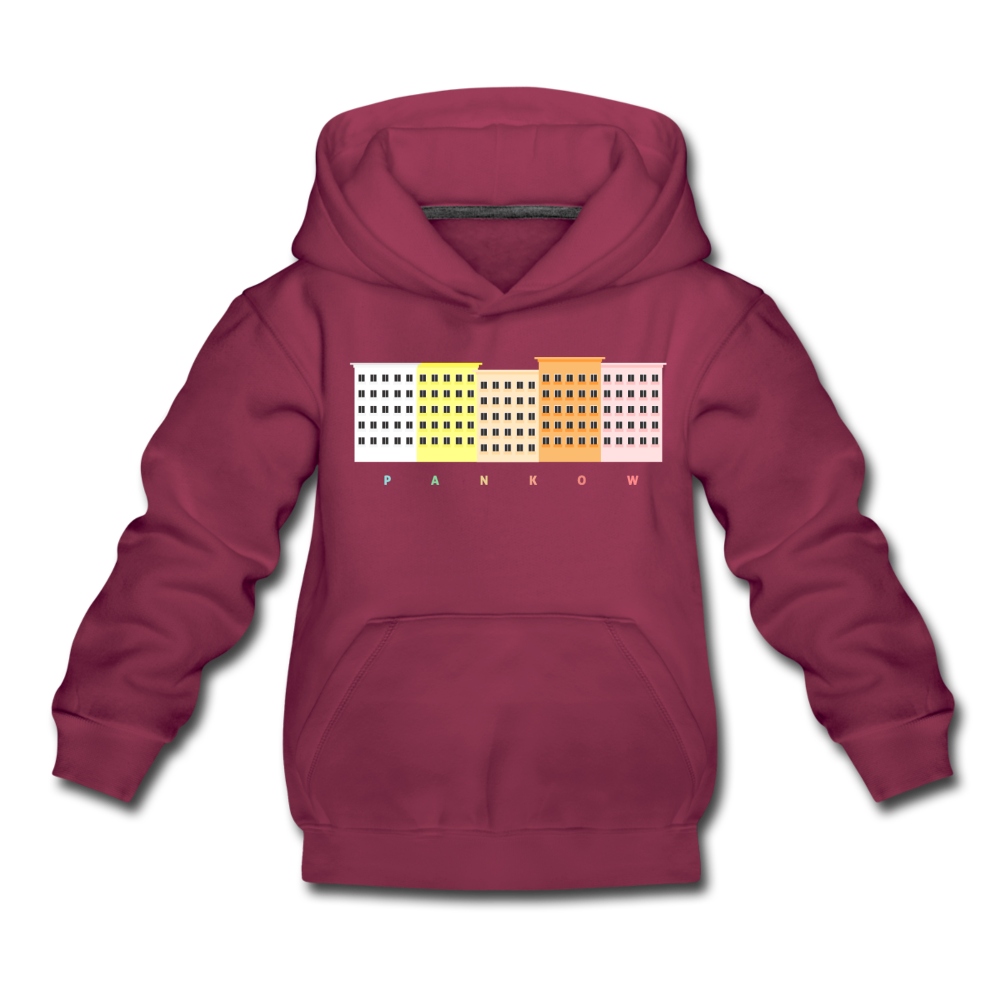 Wohnraum Pankow - Kinder Premium Hoodie - Bordeaux