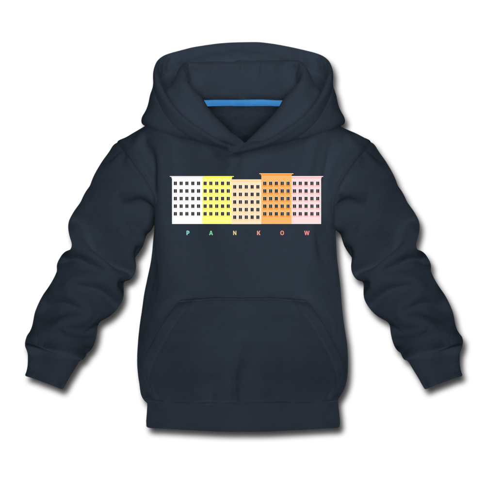 Wohnraum Pankow - Kinder Premium Hoodie - Navy